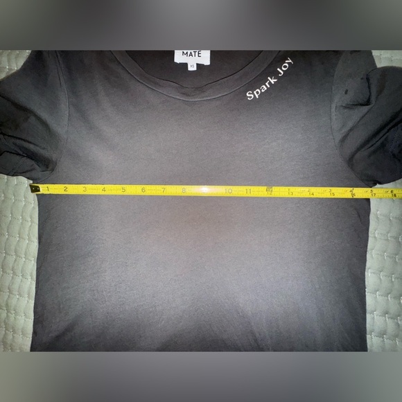 MATE the Label x KonMari ‘Spark Joy’ Organic Cotton T-Shirt. Size X-Small EUC - Picture 3 of 10